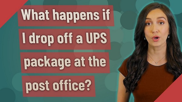 Accidentally Dropped UPS Package at USPS