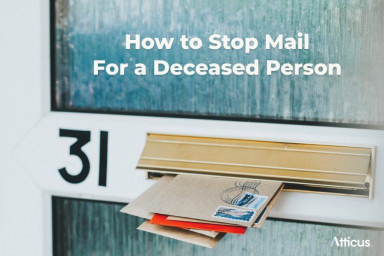 How to Stop Mail for a Deceased Person Usps