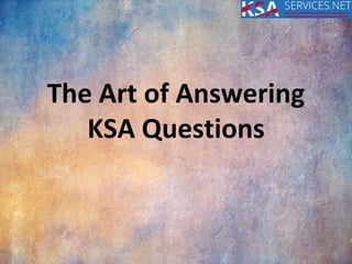 Usps Ksa Questions And Answers